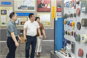 粤鄂磨企聚力联动 广东省五金磨具行业协会李国明会长一行走访考察玉立集团