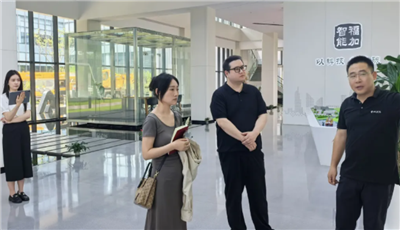 江苏省五金制品行业协会 秘书长等人走进南京福加智能科技有限公司考察交流